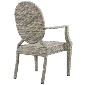 ModwayModway Casper 3 Piece Outdoor Patio Set EEI-4014 EEI-4014-LGR-SET- BetterPatio.com