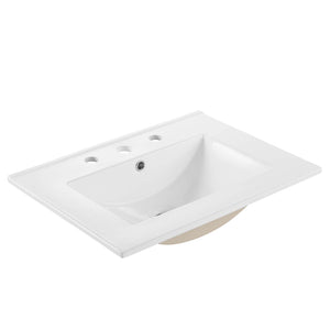 ModwayModway Cayman 24" Bathroom Sink EEI-3766 EEI-3766-WHI- BetterPatio.com