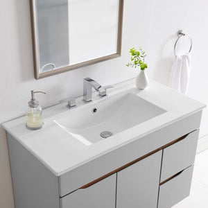 ModwayModway Cayman 36" Bathroom Sink EEI-4203 EEI-4203-WHI- BetterPatio.com