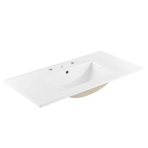 ModwayModway Cayman 36" Bathroom Sink EEI-4203 EEI-4203-WHI- BetterPatio.com