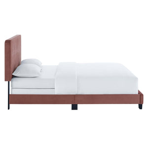 ModwayModway Celine Channel Tufted Performance Velvet Full Bed MOD-6331 MOD-6331-DUS- BetterPatio.com