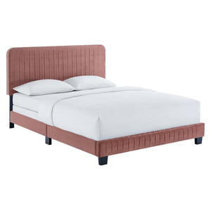 ModwayModway Celine Channel Tufted Performance Velvet King Bed MOD-6329 MOD-6329-DUS- BetterPatio.com