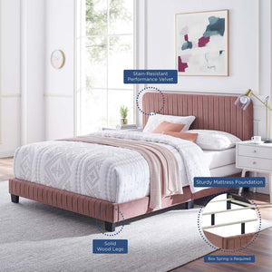 ModwayModway Celine Channel Tufted Performance Velvet Queen Bed MOD-6330 MOD-6330-DUS- BetterPatio.com