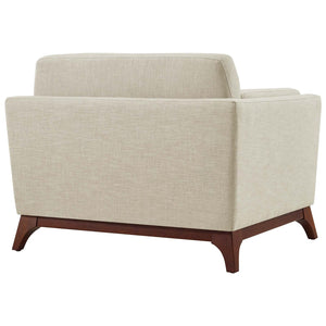 ModwayModway Chance Upholstered Fabric Armchair EEI-3063 EEI-3063-BEI- BetterPatio.com