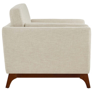 ModwayModway Chance Upholstered Fabric Armchair EEI-3063 EEI-3063-BEI- BetterPatio.com