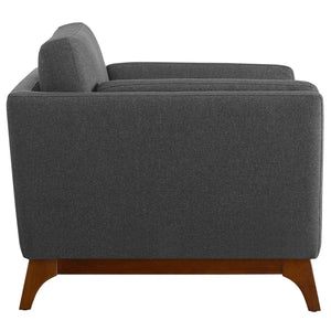 ModwayModway Chance Upholstered Fabric Armchair EEI-3063 EEI-3063-GRY- BetterPatio.com