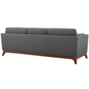 ModwayModway Chance Upholstered Fabric Sofa EEI-3062 EEI-3062-GRY- BetterPatio.com