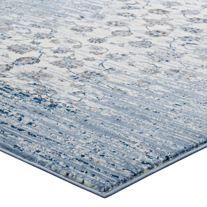 ModwayModway Chiara Distressed Floral Lattice Contemporary 8x10 Area Rug R-1131-810 R-1131B-810- BetterPatio.com