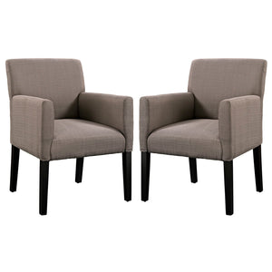 ModwayModway Chloe Armchair Set of 2 EEI-1299 EEI-1299-GRY- BetterPatio.com