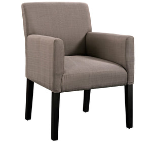 ModwayModway Chloe Upholstered Fabric Armchair EEI-1045 EEI-1045-GRY- BetterPatio.com