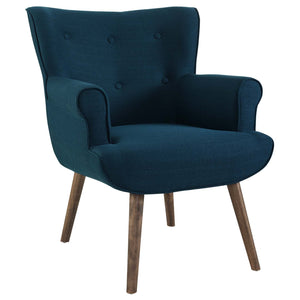 ModwayModway Cloud Upholstered Armchair EEI-2941 EEI-2941-AZU- BetterPatio.com