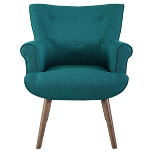 ModwayModway Cloud Upholstered Armchair EEI-2941 EEI-2941-TEA- BetterPatio.com