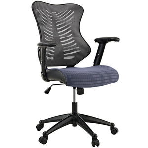 ModwayModway Clutch Office Chair EEI-209 EEI-209-GRY- BetterPatio.com