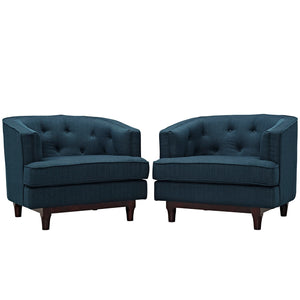 ModwayModway Coast Armchairs Set of 2 EEI-2449 EEI-2449-AZU-SET- BetterPatio.com