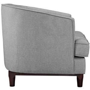 ModwayModway Coast Armchairs Set of 2 EEI-2449 EEI-2449-LGR-SET- BetterPatio.com