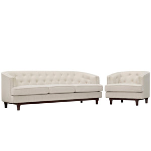 ModwayModway Coast Living Room Set Set of 2 EEI-2450 EEI-2450-BEI-SET- BetterPatio.com