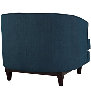 ModwayModway Coast Upholstered Fabric Armchair EEI-2130 EEI-2130-AZU- BetterPatio.com