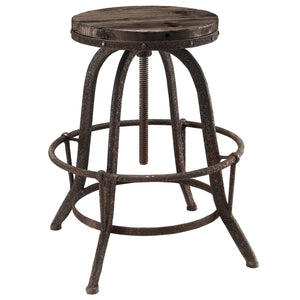 ModwayModway Collect Bar Stool Set of 2 EEI-1603 EEI-1603-BRN-SET- BetterPatio.com