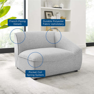 ModwayModway Comprise Right-Arm Sectional Sofa Chair EEI-4416 EEI-4416-LGR- BetterPatio.com