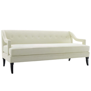 ModwayModway Concur Living Room Set Performance Velvet Set of 2 EEI-4024 EEI-4024-IVO-SET- BetterPatio.com