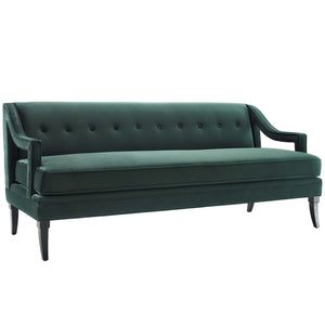 ModwayModway Concur Living Room Set Performance Velvet Set of 3 EEI-4025 EEI-4025-GRN-SET- BetterPatio.com