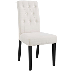 ModwayModway Confer Dining Side Chair Fabric Set of 2 EEI-3325 EEI-3325-BEI- BetterPatio.com