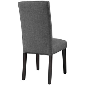 ModwayModway Confer Dining Side Chair Fabric Set of 2 EEI-3325 EEI-3325-GRY- BetterPatio.com