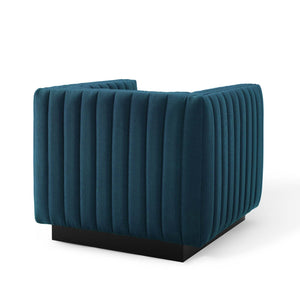 ModwayModway Conjure Tufted Upholstered Fabric Armchair EEI-3927 EEI-3927-AZU- BetterPatio.com