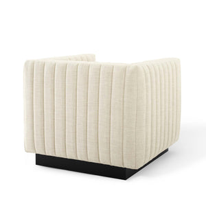 ModwayModway Conjure Tufted Upholstered Fabric Armchair EEI-3927 EEI-3927-BEI- BetterPatio.com