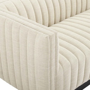 ModwayModway Conjure Tufted Upholstered Fabric Sofa EEI-3928 EEI-3928-BEI- BetterPatio.com