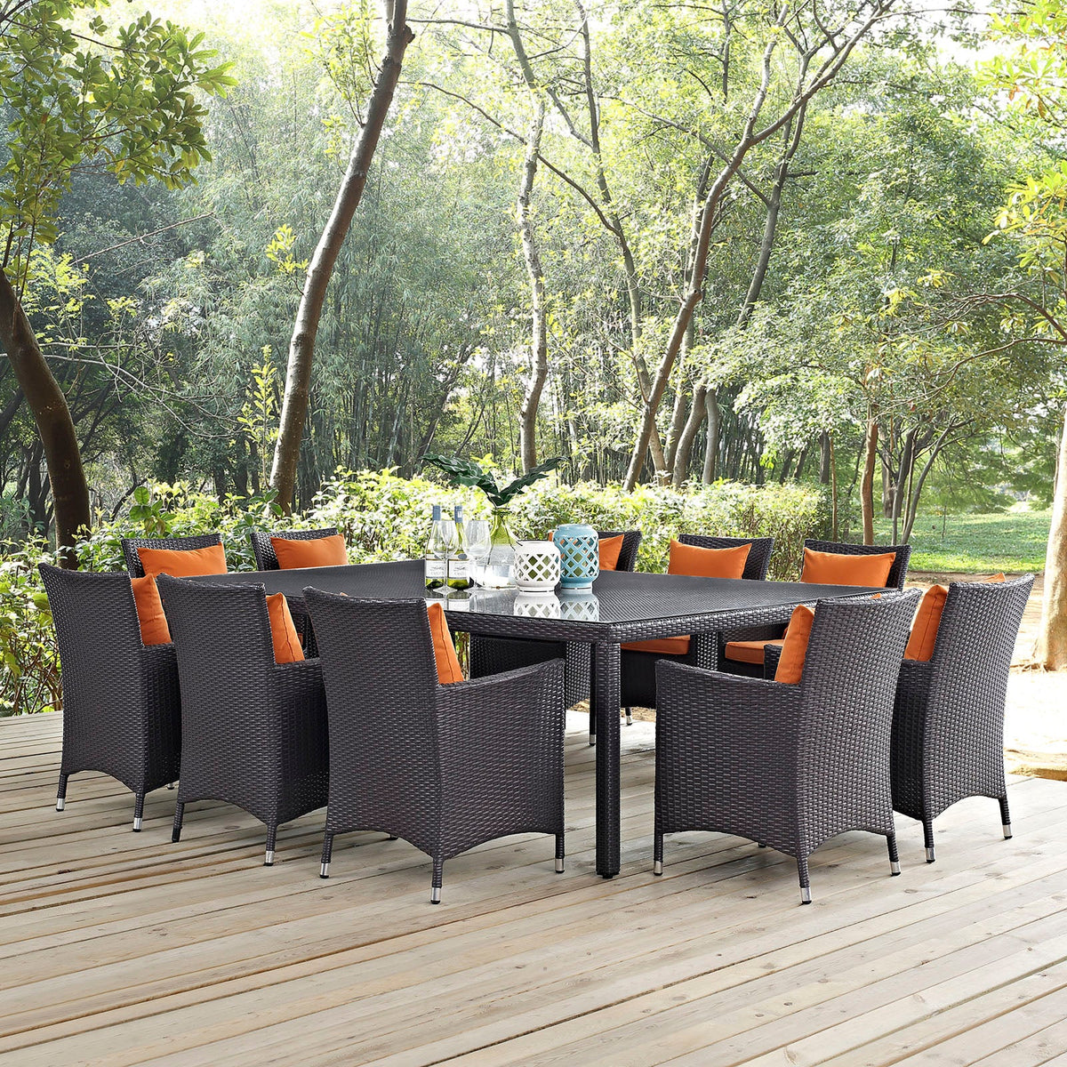 Modway outdoor dining table sale