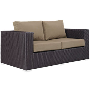 ModwayModway Convene 8 Piece Outdoor Patio Sofa Set EEI-2159 EEI-2159-EXP-MOC-SET- BetterPatio.com