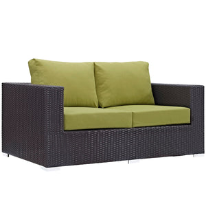 ModwayModway Convene 9 Piece Outdoor Patio Sofa Set EEI-2161 EEI-2161-EXP-PER-SET- BetterPatio.com