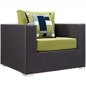 ModwayModway Convene 9 Piece Outdoor Patio Sofa Set EEI-2354 EEI-2354-EXP-PER-SET- BetterPatio.com