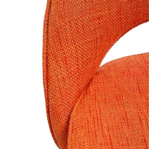 ModwayModway Cordelia Dining Fabric Side Chair EEI-622 EEI-622-ORA- BetterPatio.com