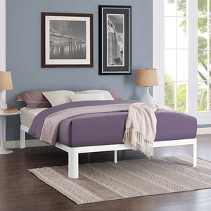 ModwayModway Corinne Queen Bed Frame MOD-5469 MOD-5469-WHI- BetterPatio.com