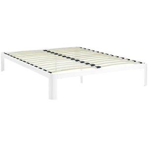 ModwayModway Corinne Queen Bed Frame MOD-5469 MOD-5469-WHI- BetterPatio.com