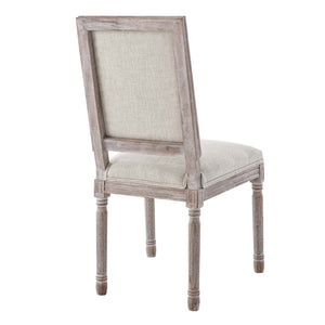 ModwayModway Court Dining Side Chair Upholstered Fabric Set of 2 EEI-3500 EEI-3500-BEI- BetterPatio.com