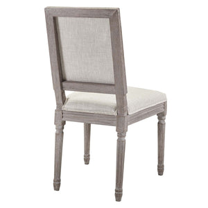 ModwayModway Court Dining Side Chair Upholstered Fabric Set of 4 EEI-3501 EEI-3501-BEI- BetterPatio.com