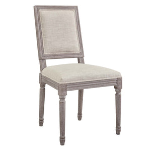 ModwayModway Court Dining Side Chair Upholstered Fabric Set of 4 EEI-3501 EEI-3501-BEI- BetterPatio.com