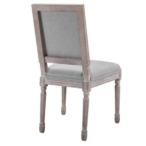 ModwayModway Court Dining Side Chair Upholstered Fabric Set of 4 EEI-3501 EEI-3501-LGR- BetterPatio.com