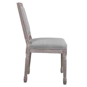 ModwayModway Court Dining Side Chair Upholstered Fabric Set of 4 EEI-3501 EEI-3501-LGR- BetterPatio.com