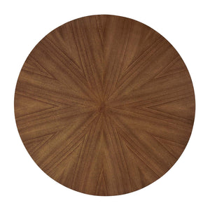 ModwayModway Crossroads 47" Round Wood Dining Table EEI-3847 EEI-3847-WAL- BetterPatio.com