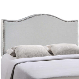 ModwayModway Curl Full Nailhead Upholstered Headboard MOD-5208 MOD-5208-GRY- BetterPatio.com