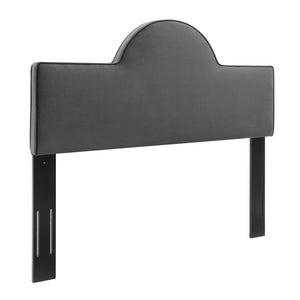 ModwayModway Dawn Twin Performance Velvet Headboard MOD-6302 MOD-6302-CHA- BetterPatio.com