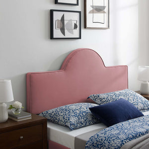 ModwayModway Dawn Twin Performance Velvet Headboard MOD-6302 MOD-6302-DUS- BetterPatio.com