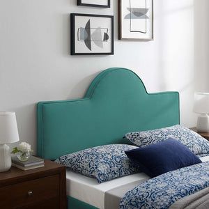 ModwayModway Dawn Twin Performance Velvet Headboard MOD-6302 MOD-6302-TEA- BetterPatio.com