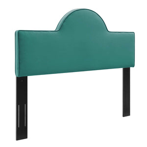 ModwayModway Dawn Twin Performance Velvet Headboard MOD-6302 MOD-6302-TEA- BetterPatio.com