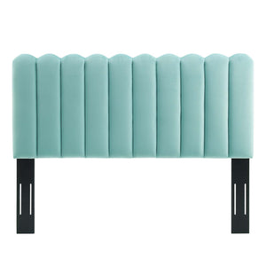 ModwayModway Delilah Performance Velvet Twin Headboard MOD-6317 MOD-6317-MIN- BetterPatio.com