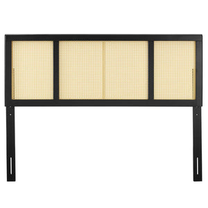 ModwayModway Delmare Cane Full Headboard MOD-6200 MOD-6200-BLK- BetterPatio.com